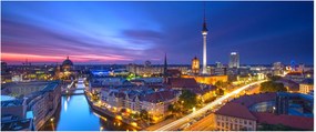 Tablou - Cerul albastru la Berlin (120x50 cm)