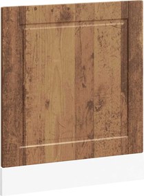 vidaXL Panou pentru mașină de spălat vase lemn vechi lemn prelucrat