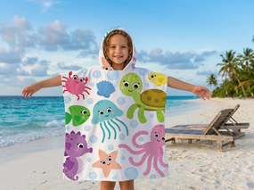 Poncho de copii SPLASH colorat