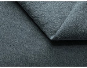 Pat matrimonial albastru tapițat cu spațiu de depozitare cu somieră 160x200 cm Kiana – Makamii