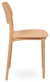 Scaun de grădină piersică din plastic Hébé – Bonami Essentials