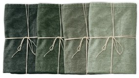 Set 4 șervețele textile Really Nice Things Green Gradient, lățime 40 cm