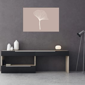 Tablou - Frunze bej N⁰5 (90x60 cm)