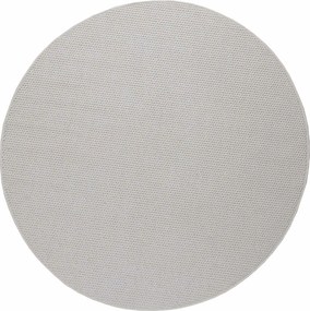 vidaXL Covoare de zonă Rotund LUGO Crem Ø 160 CM Poliester