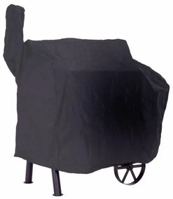 Grătar de grădină cu afumătoare XL - 120 x 55 cm