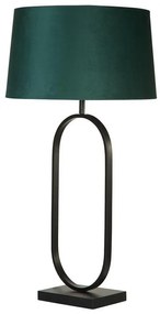 Veioza/Lampa de masa decorativa Modish negru/verde