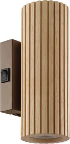 Brilliant - Aplică de perete LAKEWOOD 2xGU10/10W/230V, maro