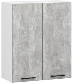 Dulap de bucătărie superior Organo W1 60 (alb + beton). 1117514