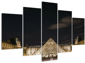 Tablou - Louvre nocturn (150x105 cm)