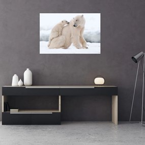 Tablou - Urs polar (90x60 cm)