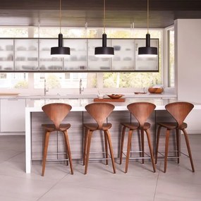 Hinkley HK-CEDRIC-P-M-BK - Lustru cu tijă CEDRIC, 2xE27/60W/230V, Ø33 cm, auriu/negru