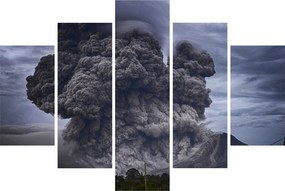 Tablou - Erupție vulcanică (150x105 cm)