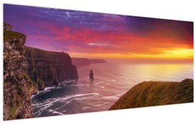 Tablou - Stâncile din Moher (120x50 cm)