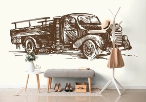 Tapet camion retro