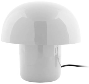 Veioză albă cu abajur din metal (înălțime 20 cm) Fat Mushroom – Leitmotiv