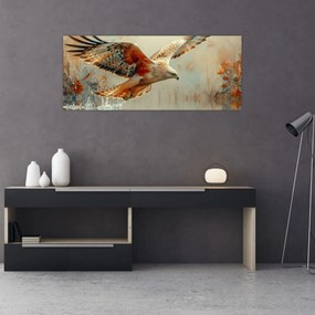 Tablou - Pasăre de pradă (120x50 cm)