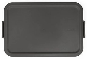 Cutie pentru alimente Brabantia Make&Take 1006290, 2 L, Cu separatoare, Inchidere etansa, Fara BPA, Gri inchis