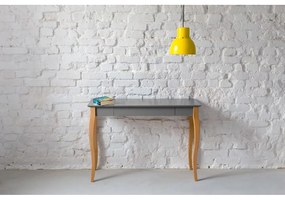 Birou Ragaba Lillo, lungime 105 cm, gri închis