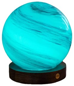 Decorațiune luminoasă maro/în culoare naturală închisă cu USB ø 8 cm Polar Cloud – Gingko