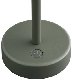 Nordlux - Lampă de birou LED încărcabilă dimabilă ELLEN LED/2,8W/3,7V IP44 verde