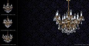 Candelabru 12 brate Cristal Bohemia Exclusive ETELA XII.