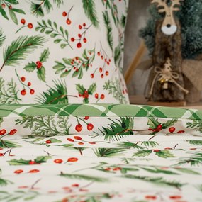 Lenjerie de pat din bumbac 4Home Scotch verde ,140 x 220 cm, 70 x 90 cm, 140 x 220 cm, 70 x 90 cm