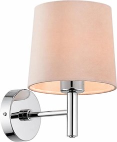 Brilagi - Aplica de perete MONTE 1xE27/60W/230V bej/crom lucios