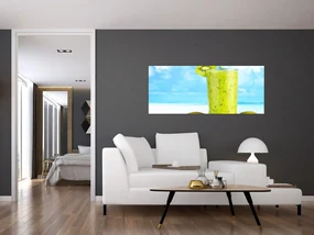 Tablou - smoothie kiwi (120x50 cm)