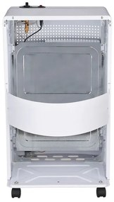 Juskys Încălzitor pe gaz 42x36x73 cm - alb