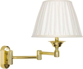 Aplica de perete din alama cu brat articulat Elegant