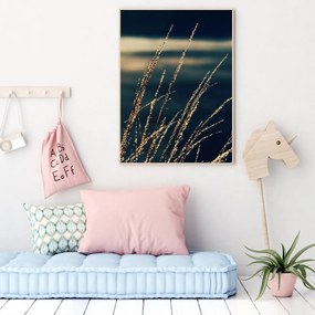 Poster - Detaliu de ierburi de apă (A4)