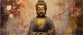 Tablou - Buddha, pictură (120x50 cm)