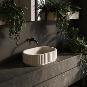 Lavoar pe blat Margaret Beige
