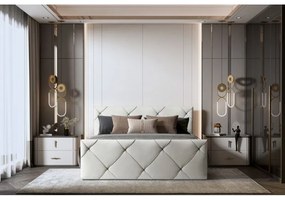 Pat Dormitor Boxspring MOSSA 140x200 cm