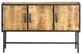 Servanta, 110x30x70 cm, lemn de mango nefinisat