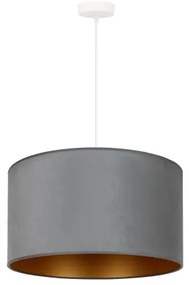 Lustră pe cablu VELVET 1xE27/40W/230V verde-mentă/aurie Brilagi