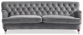 Canapea Bloomington A115Numărul de locuri: 3, 210x98x78cm, 76 kg, Tapiterie, Picioare: Metal, Lemn, Role