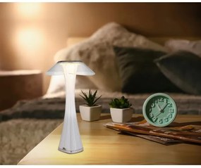 Lampă LED reîncărcabilă dimabilă de masă Globo 21025C AMBRA LED/2,5W/3,7V 2700K/4500K/6500K alb