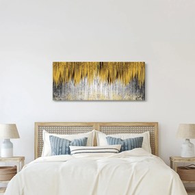Tablou - Linii de aur (120x50 cm)