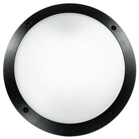 Ideal Lux - Aplica de exterior POLAR 1xE27/23W/230V IP66 neagră
