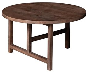 Masuta de cafea, rotunda, din lemn de mango, Treport