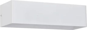 Brilagi - Aplică LED de exterior DONNANI, 12W, 230V, 30 cm, alb, IP44