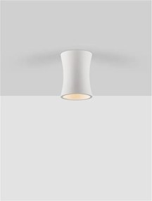 Spot aplicat design decorativ Ghips, PELIA alb
