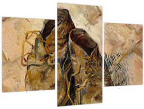Tablou - Vincent van Gogh, Shoes, reproducere (90x60 cm)