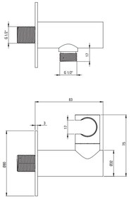 Set de dus incastrat, palarie rotunda, culoare auriu periat Deante Silia Auriu periat