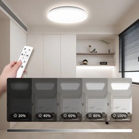 Plafonieră LED dimabilă Brilagi MILKY WAY LED/36W/230V 3000-6500K +telecomandă