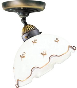 Lustră aplicată Kolarz NONNA, 1xE27/75W/230V, Ø20 cm, design floral, finisaj aur roz