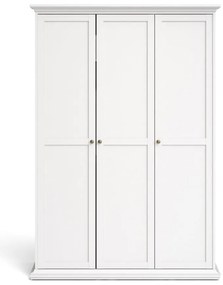 Șifonier alb 139x201 cm Paris – Tvilum