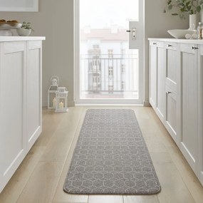 Covor tip traversă gri deschis lavabil 57x230 cm Argyll – Flair Rugs