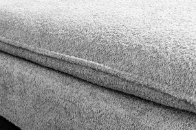 Taburete confortabil, suport pentru picioare Heaven 100cm, boucle gri